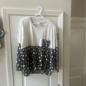 Mia Moa plus size 1X top